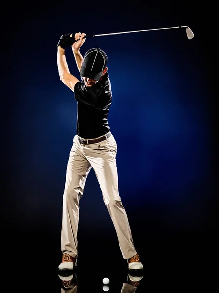 남자 골퍼 골프 격리 — 스톡 사진