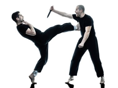 izole mücadele erkekler krav maga savaşçıları