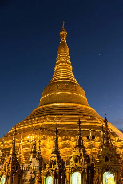 Shwedagon Pagoda Yangon, Myanmar — Zdjęcie stockowe