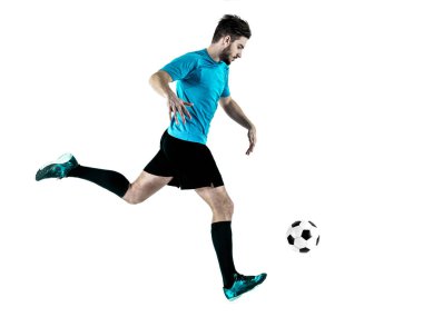 Futbolcu adam izole