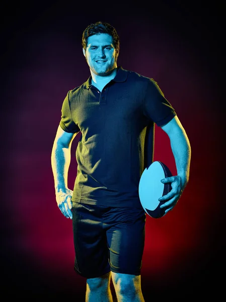 Rugby man player — Stock Photo, Image