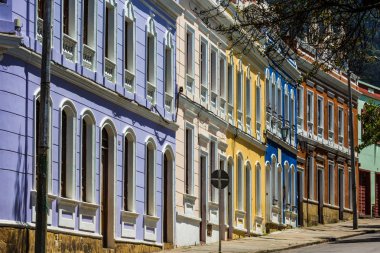 La Candelaria Renkli Sokaklar Bogota Kolombiya