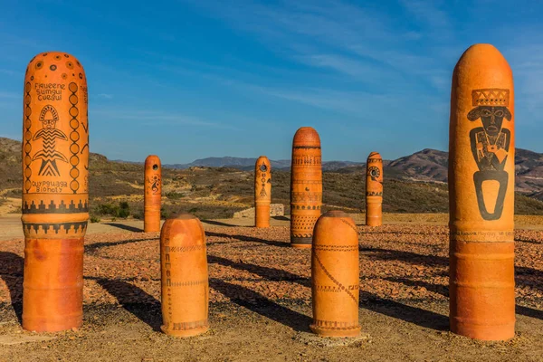 Uteplats De Brujas Raquira Boyaca Colombia — Stockfoto