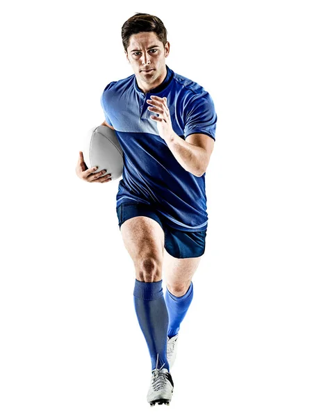 Joueur de rugby homme isolé — Photo