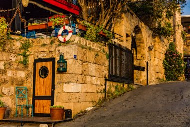 Byblos Jbeil eski sokak Lübnan