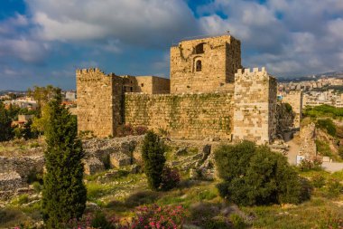 Haçlı Kalesi Byblos Jbeil Lübnan