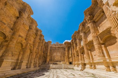 Bacchus Tapınağı Romalılar Harabeleri Baalbek Beeka Lübnan