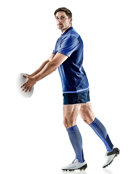 Rugby player man isolated — Stock Photo, Image