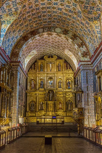 Iglesia Santa Clara La Candelaria Bogota Kolumbia — Zdjęcie stockowe