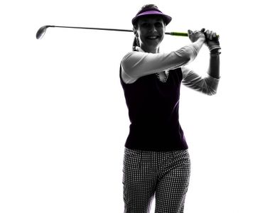 kadın Golf Golf siluet