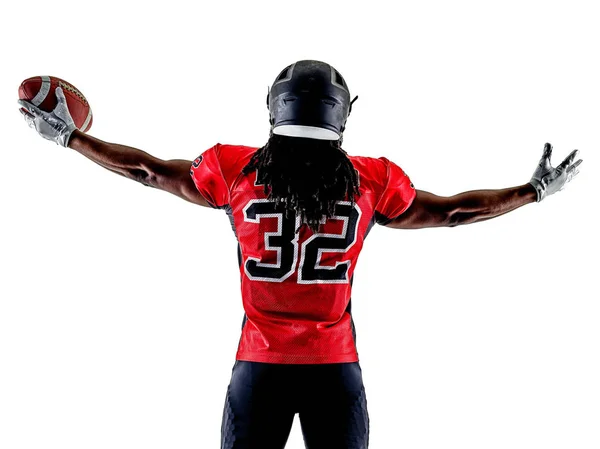American football player man isolated — Stock Photo, Image
