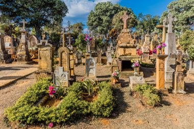 Cemetery Barichara Santander Colombia