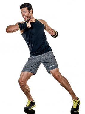 fitness adam kardiyo boks egzersizleri izole