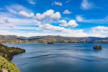 Laguna de Tota Gölü Boyaca Kolombiya