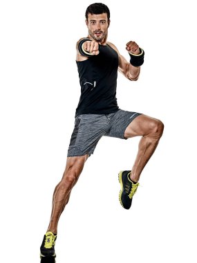 fitness adam kardiyo boks egzersizleri izole