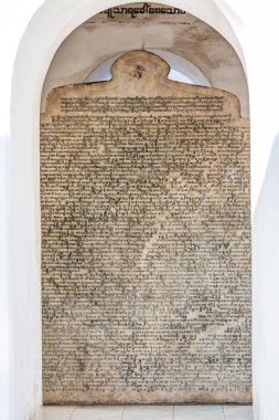 Sandamuni Pagoda Tapınağı Mandalay şehir Myanmar