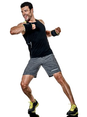 fitness adam kardiyo boks egzersizleri izole