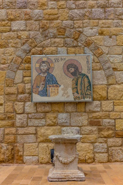 Івана Хрестителя монастир Дейр Аль Kalaa Beit Мері руїни Beir — стокове фото