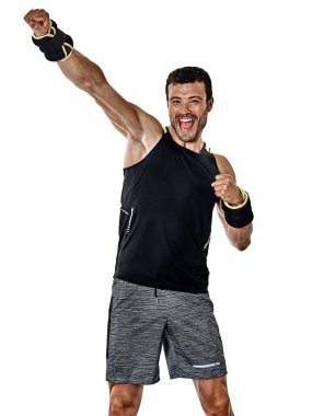 fitness adam kardiyo boks egzersizleri izole
