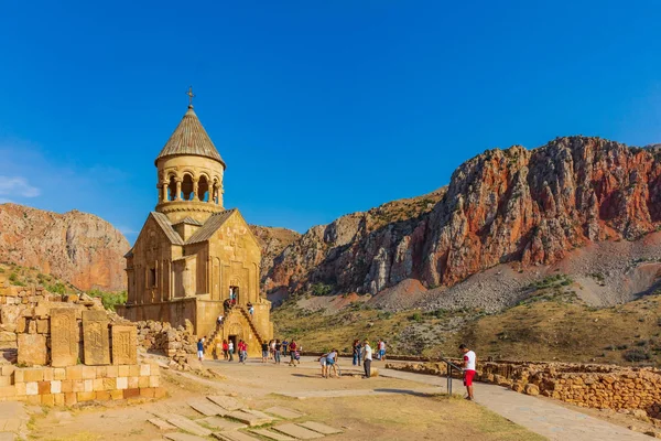 Klasztor Khor Virap Noravank Vayots Dźor krajobraz Armenia punkt orientacyjny — Zdjęcie stockowe