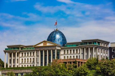 Cumhurbaşkanlığı Sarayı Tiflis Gürcistan Avrupa 'nın simgesi