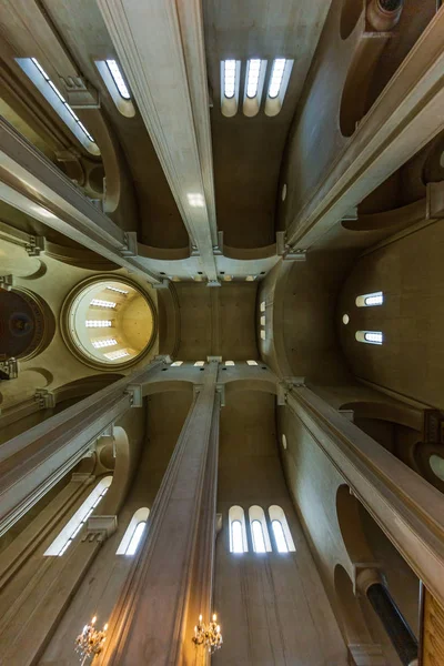 Igreja Catedral da Santíssima Trindade Tbilissi Geórgia Europa marco — Fotografia de Stock