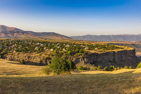 Hnevank Lorri paisagem Arménia marco — Fotografia de Stock