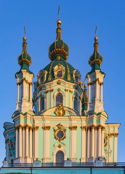 Iglesia de San Andrés Kiev Ucrania Monumento — Foto de Stock