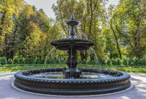 Çeşme Mariinsky Parkı Kiev Ukrayna — Stok fotoğraf
