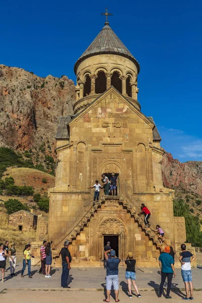 Klasztor Khor Virap Noravank Vayots Dźor krajobraz Armenia punkt orientacyjny — Zdjęcie stockowe
