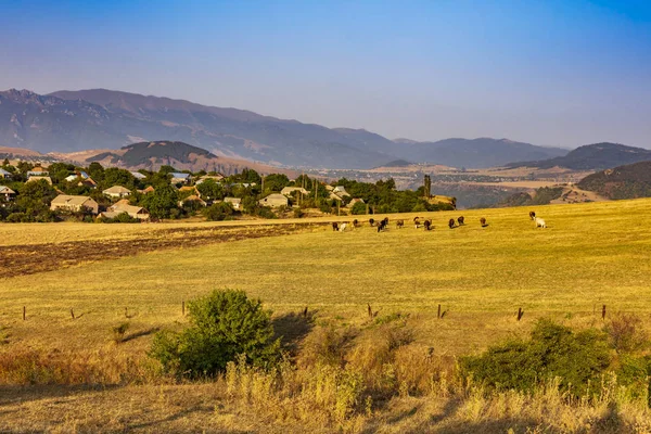 Hnevank Lorri landscape Armenia landmark Stock Photo
