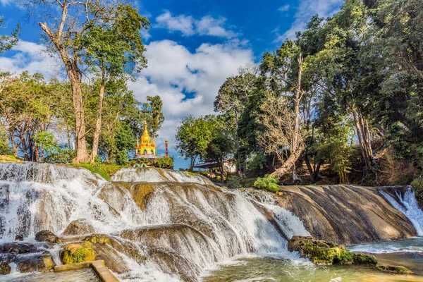 Pwe Gauk Waterfall Pyin Oo Lwin Mandalay state Myanmar — Stock Photo, Image