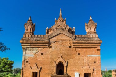 Mimari ayrıntılar Bagan Myanmar