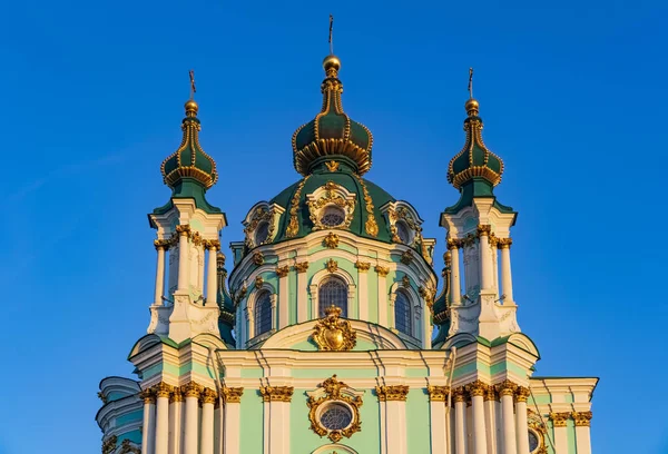 Iglesia de San Andrés Kiev Ucrania Monumento — Foto de Stock