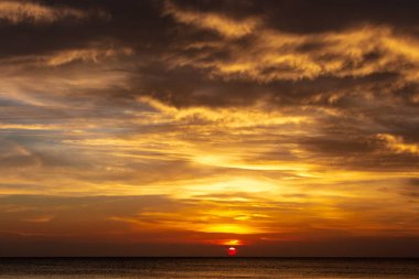 gün batımı Kizimkazi Unguja Zanzibar Adası Tanzanya Doğu Afrika