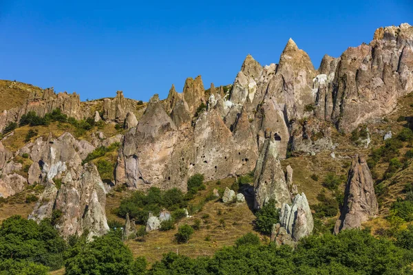 Hutan batu Zangezur Pegunungan Goris Syunik Armenia landmark — Stok Foto