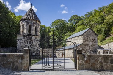 Mtsvane Yeşil Manastır Borjomi Samtskhe Javakheti Gürcistan 'ın tarihi simgesi
