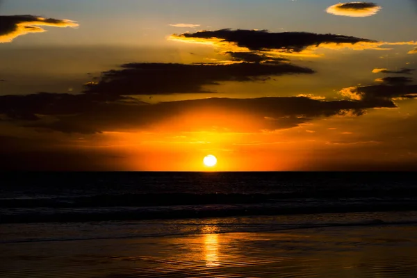 Playa Santa del mar Strand Aposentillo El Viejo Chinandega Nicaragua — Stockfoto