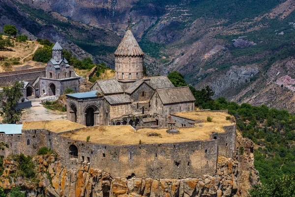 Tatev klasztor Syunik Armenia punkt orientacyjny — Zdjęcie stockowe