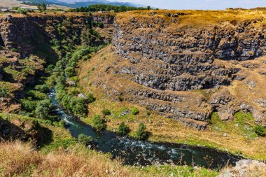 Dzoraget Nehri Lori Berd Kanyonu manzarası Stepanavan Lorri Ermenistan