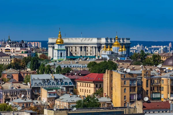 Kiev hustak stadsbild skyline Ukraina Landmärke — Stockfoto