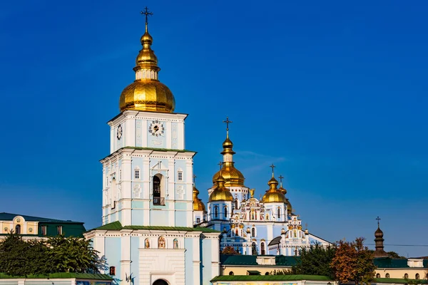 St. Michaels Golden Domed Monasterio Kiev Ucrania Monumento — Foto de Stock