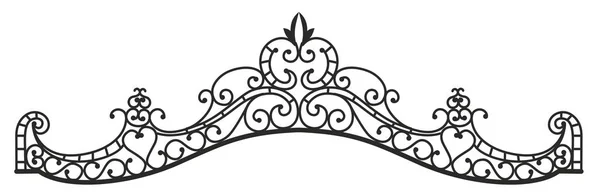 Güzel metal çit, çit, süs Ferforje
