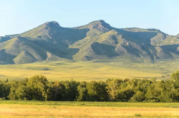 güneşli yaz peyzaj