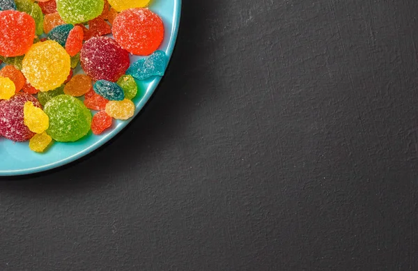 parlak renkli şeker