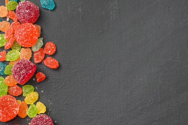 parlak renkli şeker