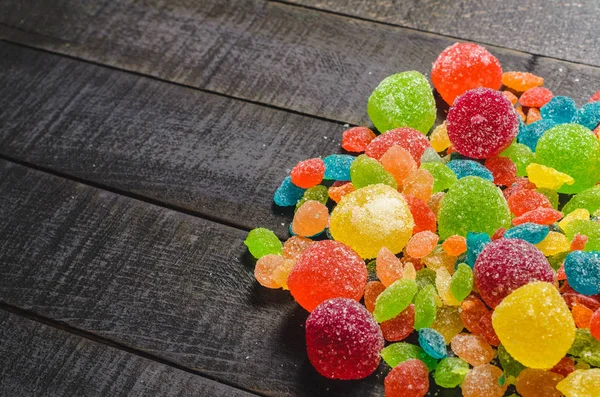 parlak renkli şeker