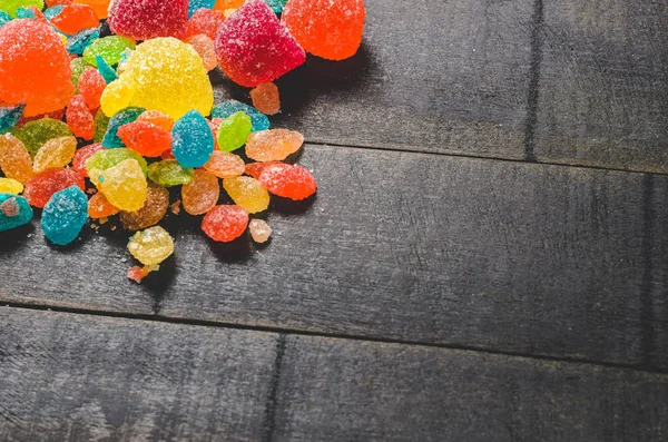 parlak renkli şeker