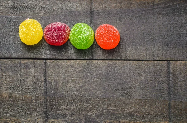 Parlak renkli şeker, tatlılar