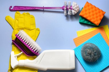 Fırça, sünger, temizlik bezi